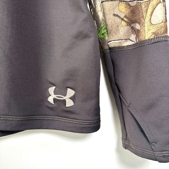 Under Armour Women’s Camo ColdGear Turtleneck Long Sleeve Fitted Medium - Picture 5 of 11